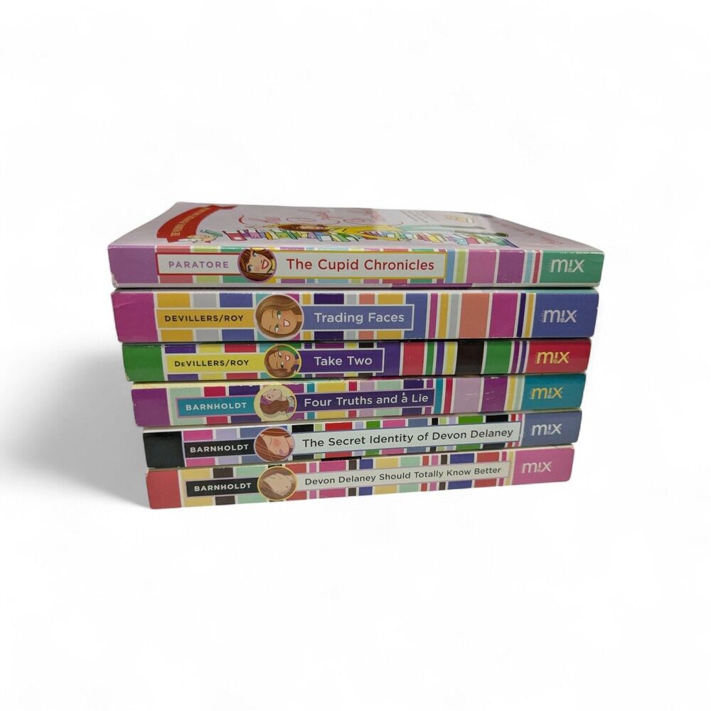 Lot of 9 Mix Real Life Real You Paperbacks By Barnholdt, Devillers/Roy,Paratore.